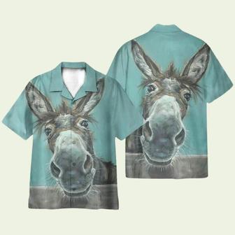 Happy Donkey Funny Hawaiian Shirt | Newhawaiianshirts