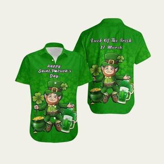 Happy Saint Patricks Day Luck Of The Irish 17 March Hawaiian Shirt | Newhawaiianshirts AU