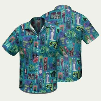 Haunted Mansion Movie Horror Hawaiian Shirt | Newhawaiianshirts DE