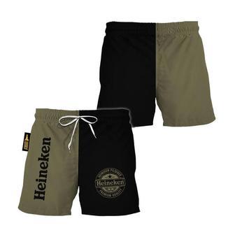 Heineken Colorful Swim Trunks | Newhawaiianshirts AU