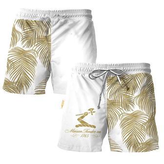 Hennessy Tropical Fern Swim Trunks | Newhawaiianshirts