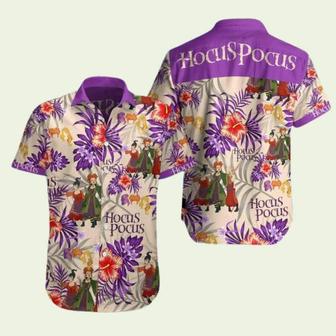 Hocus Pocus Witches Dn Cartoon For Men Hawaiian Shirt | Newhawaiianshirts UK