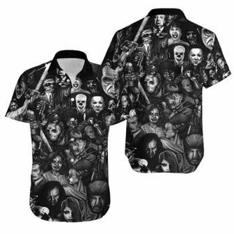 Horror Movie Character Summer Hawaiian Shirt | Newhawaiianshirts AU