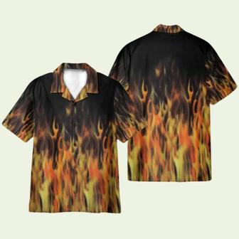 Hot Rod Flame Bowling Hawaiian Shirt | Newhawaiianshirts CA