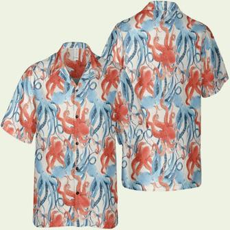 Hyperfavor Funny Octopus Hawaiian Shirt | Newhawaiianshirts AU