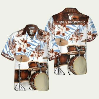 I Am A Drummer Wearing Hawaiian Shirt | Newhawaiianshirts AU