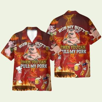 I Rub My Meat Before I Stick It In Hawaiian Shirt | Newhawaiianshirts