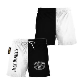 Jack Daniel's Basic Colorful Swim Trunks | Newhawaiianshirts UK