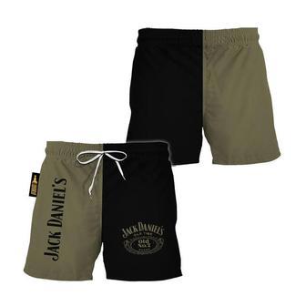 Jack Daniel's Colorful Swim Trunks | Newhawaiianshirts DE