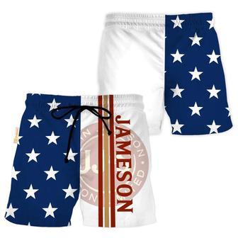 Jameson American Flag Swim Trunks | Newhawaiianshirts AU