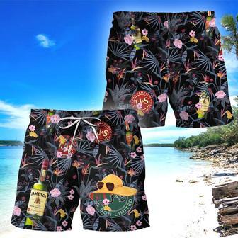 Jameson Floral Summer Swim Trunks | Newhawaiianshirts UK