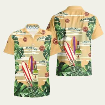 Jameson Irish Whiskey Irish Whiskey Surfboard Lover Tropical Hawaiian Shirt | Newhawaiianshirts DE