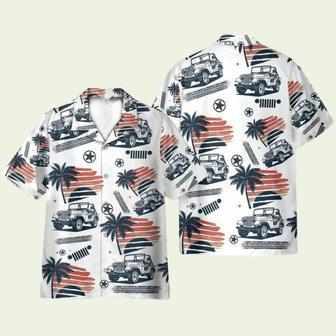 Jeep Car Beach Tropical Hawaiian Shirt | Newhawaiianshirts