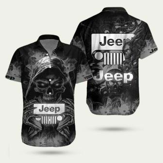 Jeep Skull Hawaiian Shirt | Newhawaiianshirts DE