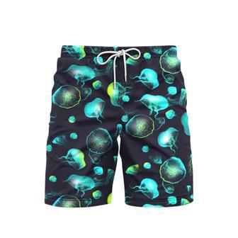 Jellyfish Sea Creatures Beach Shorts For Men | Newhawaiianshirts AU