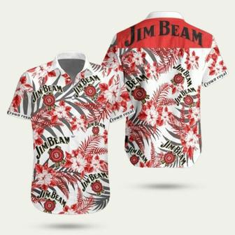 Jim Beam Summer Floral Hawaiian Shirt | Newhawaiianshirts UK