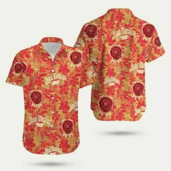 Jim Beam Tropical Flower Hawaiian Shirt | Newhawaiianshirts AU