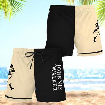 Johnnie Walker Basic Colorful Swim Trunks | Newhawaiianshirts CA