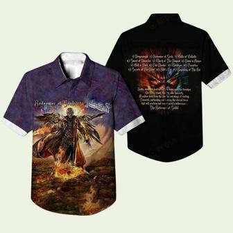 Judas Priest Redeemer Of Souls Album Hawaiian Shirt | Newhawaiianshirts UK