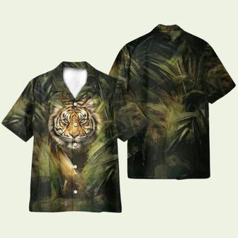 Jungle Tiger Tropical Hawaiian Shirt | Newhawaiianshirts