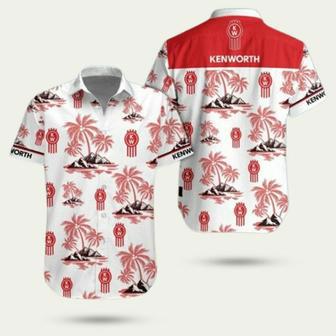 Kenworth Truck Coconut Trees Hawaiian Shirt | Newhawaiianshirts DE