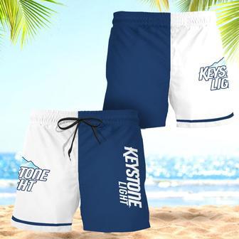 Keystone Light Basic Colorful Swim Trunks | Newhawaiianshirts AU