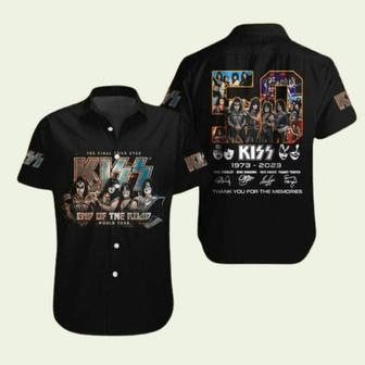 Kiss Band Hard Rock Hawaiian Shirt | Newhawaiianshirts UK