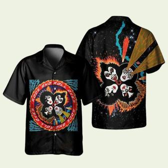 Kiss Rock And Roll Over 1976 Album Hawaiian Shirt | Newhawaiianshirts CA