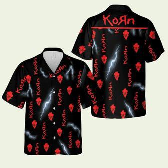 Korn Music Band Logo Hawaiian Shirt | Newhawaiianshirts CA