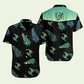 Korn Rock Band Tropical Flower Hawaiian Shirt | Newhawaiianshirts AU