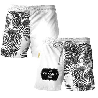 Kraken Rum Tropical Fern Swim Trunks | Newhawaiianshirts UK