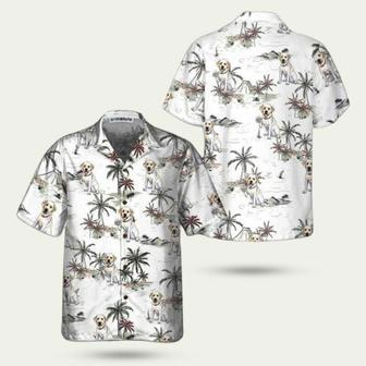 Labrador Retriever Tropical Pattern Dog Hawaiian Shirt | Newhawaiianshirts UK