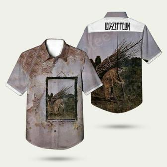 Led Zeppelin Iv Album Cover Hawaiian Shirt | Newhawaiianshirts