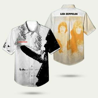 Led Zeppelin The Debut Studio Album Cover Hawaiian Shirt | Newhawaiianshirts UK