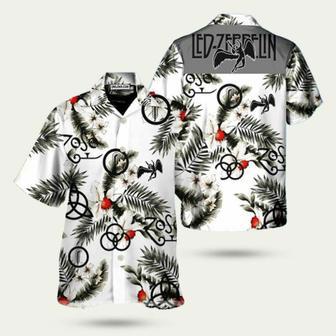 Led Zeppelin Tropical Hawaiian Shirt | Newhawaiianshirts CA