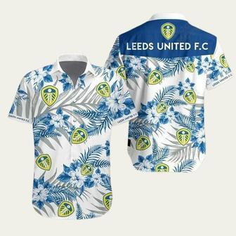 Leeds United Premier League Football Summer Hawaiian Shirt | Newhawaiianshirts CA