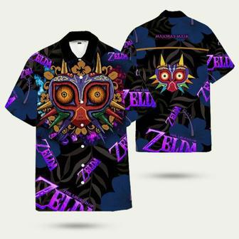 Legend Of Zelda Majoras Mask Hawaiian Shirt | Newhawaiianshirts DE