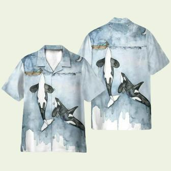 Let Orca Kiss You Hawaiian Shirt | Newhawaiianshirts CA