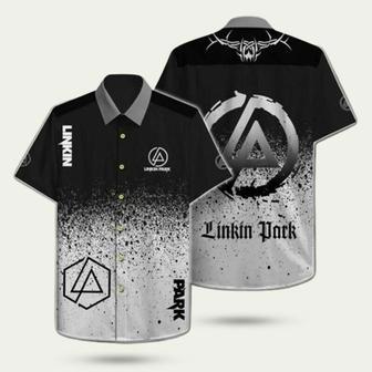 Linkin Park Logo Pattern Hawaiian Shirt | Newhawaiianshirts DE