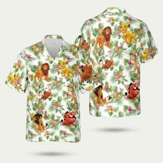 Lion King Family Tropical Hawaiian Shirt | Newhawaiianshirts