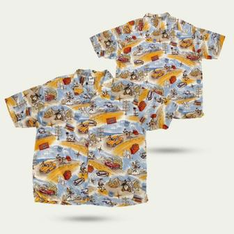 Looney Tunes Summer Pattern Hawaiian Shirt | Newhawaiianshirts DE