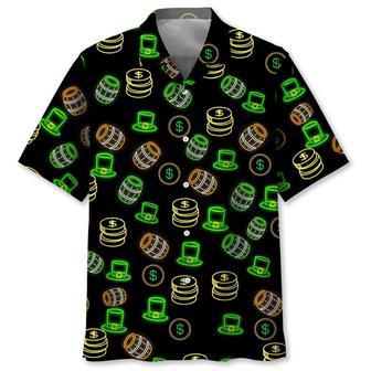 Lucky Neon Green St.Patrick Day Hawaiian Shirt Summer Gifts | Newhawaiianshirts CA