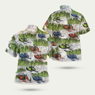 Lynx Snowmobile Hawaiian Shirt | Newhawaiianshirts AU