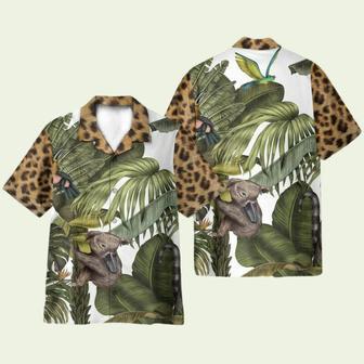 Magical Jungle With Leopard Skin Hawaiian Shirt | Newhawaiianshirts