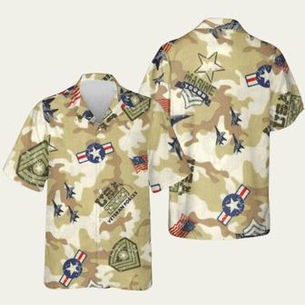 Marin Veteran Force Hawaiian Shirt | Newhawaiianshirts