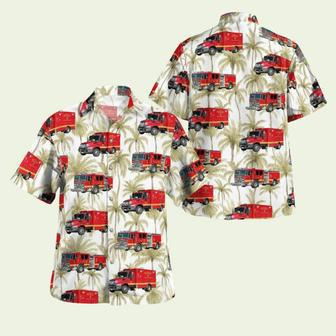 Maryland Riviera Beach Volunteer Fire Company Hawaiian Shirt | Newhawaiianshirts DE