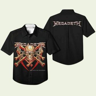 Megadeth Band Killing Is My Business And Business Is Good Hawaiian Shirt | Newhawaiianshirts DE