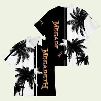 Megadeth Coconut Vintage Hawaiian Shirt | Newhawaiianshirts DE