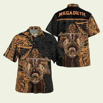 Megadeth Tribal Hawaii Shirt Hawaiian Shirt | Newhawaiianshirts