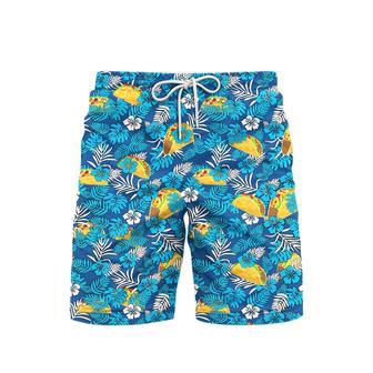 Mexican Taco Beach Shorts For Men | Newhawaiianshirts UK